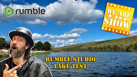 Test of IOS Rumble Studio at the lake! Come Hang!