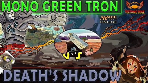 Mono Green Tron VS Death's Shadow｜Blast Zone Rocks! ｜Magic The Gathering Modern League Match