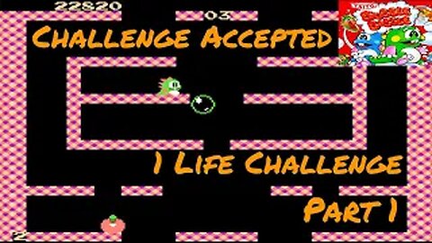 CHALLENGE ACCEPTED! - Bubble Bobble (NES) Ep. 1