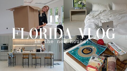 weekly vlog: Florida, new house!!!, cooking, responding to your questions, etc! 🏡🌴✨🤍☀️