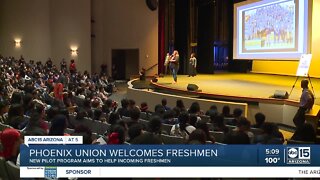 Phoenix Union welcomes freshmen for first day of school