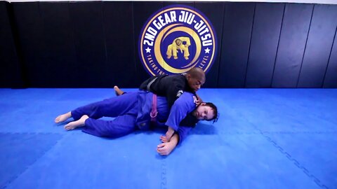 Hitting the Back Ezekiel Choke Right Before Taking the Back