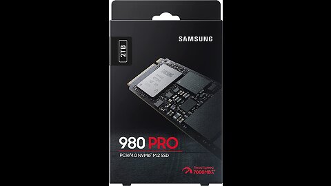 SAMSUNG 980 PRO SSD 2TB PCIe NVMe Gen 4 Gaming M.2 Internal Solid State Drive Memory Card