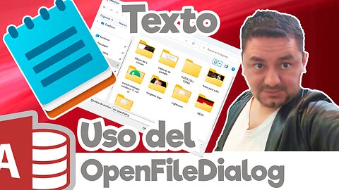 🔴 ABRIR TXT CON OPENDIALOG (cuadro de dialogo) desde Access