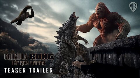 GODZILLA x KONG The New Empire - Teaser Trailer (2024) Warner Bros