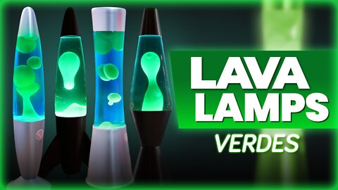 INCRÍVEIS MODELOS de LAVA LAMPS Verdes | Lenharo Mega Store