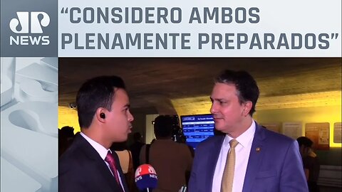 Camilo Santana fala à Jovem Pan antes da sabatina de Dino e Gonet