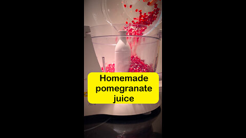 Cheers to the sweet taste of homemade pomegranate juice! Made with love and bursting with flavor