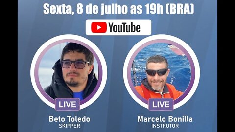 LIVE ! Beto Toledo e Macelo (velejador) - Vem aprender a velejar na Croácia!