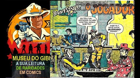 15 BRAVE STAR E O JOGADOR #comics #quadrinhos #gibi #museudogibi #caminhantedomultiverso