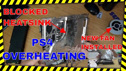 PS4 Fan Not Working No Fan Spin and Overheating