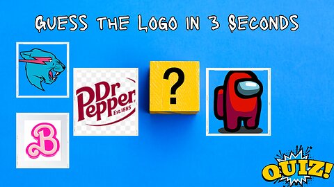 Guess the Logo in 3 Seconds ⏰🤔👀 - 100 Famous Logos - Logo Quiz