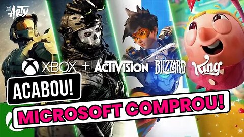 PORQUE FOI BOM A MICROSOFT COMPRAR A ACTIVISION BLIZZARD KING