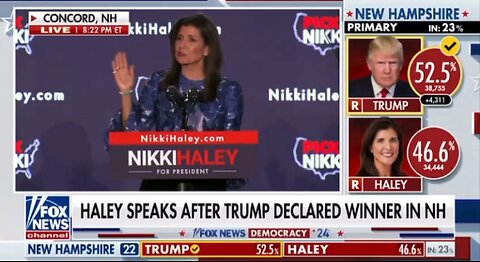 Birdbrain AKA Nimarata AKA Nikki Haley refuses to step down after losing New Hampshire