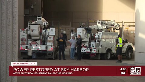 APS worker injured, but expected to be OK during Sky Harbor Airport power outage