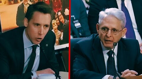 'You Are Responsible!’ Senator Hawley Eviscerates Garland On Politicization Of DOJ