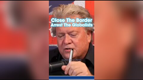 Steve Bannon: We Will Arrest Everyone Involved in The Biden Regime's Open Border Policy - 10/31/23