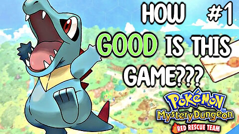 HOW GOOD IS THIS GAME??? Pokemon Mystery Dungeon : Red Rescue Team | Game Playthrough - Part 1