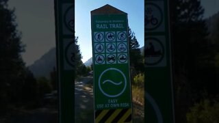 What's with these hiking trail signs?