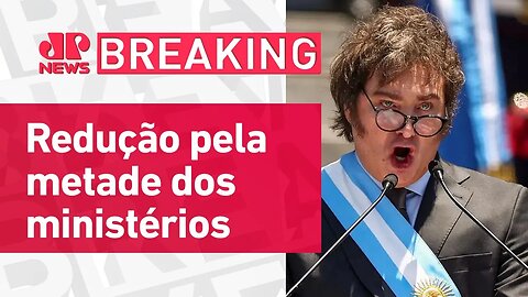 Javier Milei faz primeiro decreto como presidente da Argentina | BREAKING NEWS