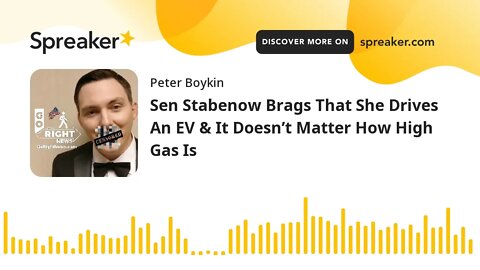 Sen Stabenow Brags That She Drives An EV & It Doesn’t Matter How High Gas Is