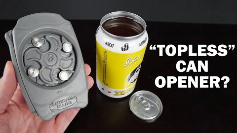 Testing an Unusual Aluminum Can Opener!