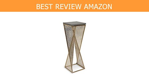 Kate Laurel Elita Metal Pedestal Review