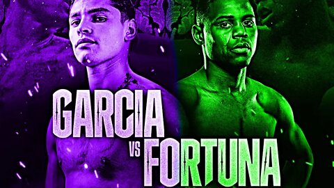 RYAN GARCIA vs JAVIER FORTUNA (WATCH ALONG)