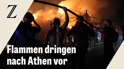 Brände bei Athen breiten sich weiter aus