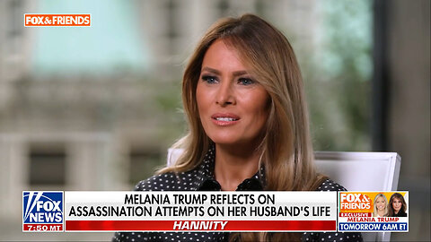 Melania Trump: My Husband's Survival Was A 'Miracle'