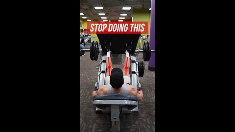 ❌STOP caving in your knees on the leg press.