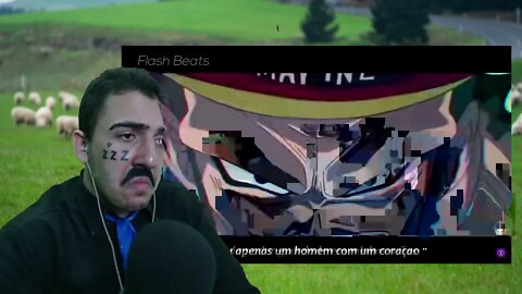 PASTOR REACT Rap do Barba Branca (One Piece) | O Homem Terremoto | (SpeedRap 12) | Flash Beats