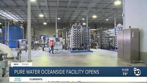 Pure Water Oceanside: San Diego County's first water reuse project to open