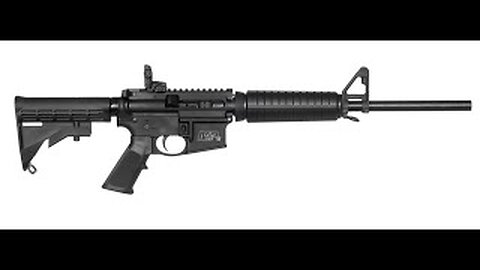 Firing an AR M4 Style M&P 15