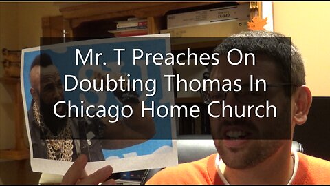 Mr. T Preaches On Doubting Thomas At Home Church In Chicago