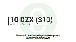 Finalizado - Airdrop - Deeze - 10 DZK - 30/06/2021