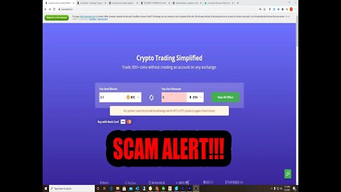 Coinswitch.co and swaplab.cc are a SCAM ALERT WARNING!!!