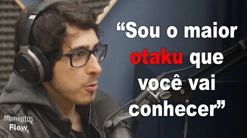 FELIPE CASTANHARI É JOJOFAG E OTAKU FEDIDO | MOMENTOS FLOW