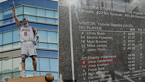 Kobe Bryant Statue Error