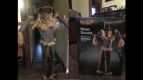 Spirit Halloween 2021 Night stalker unboxing