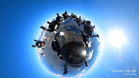 8 way skydive