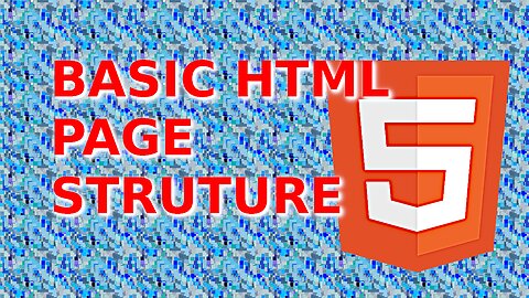 Basic HTML Page Structure