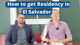 How to get Residency in El Salvador - with my lawyer Rodrigo