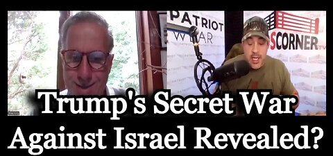 Mike King BIG INTEL: Trump's Secret War Against Israel Revealed.