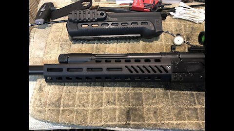 Installing the KALASHNIKOV USA KS-12 TRSS RAIL on a Saiga-12