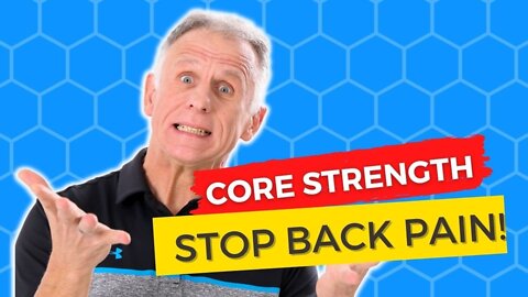 5 Min. Core Workout-Good For Low Back Pain!