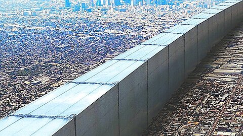 In 2025, Cities Are Fenced In With 300 Meter Walls Because Earth's Masters Oppose Human Mobility