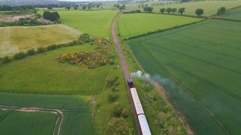 DJI Mini 3 Pro, Steam Train