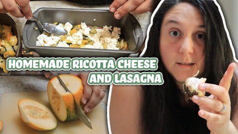 Homemade Ricotta Cheese And Lasagna Shorts