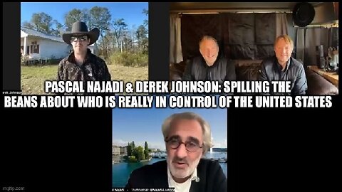 Derek Johnson & Pascal Najadi: Spilling the Beans About Who is Really in Control of the United States!!!